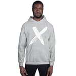 Men's hoodie "X" high quality 02
