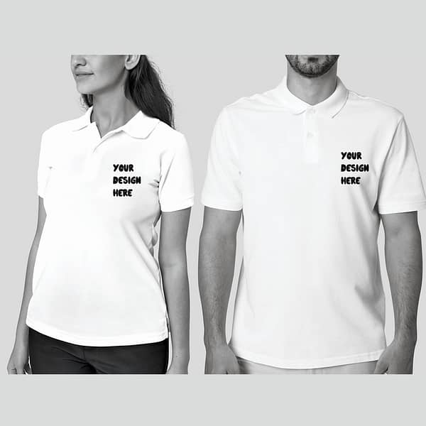 Custom Polo T-Shirt Design - 1 high-Quality Cotton