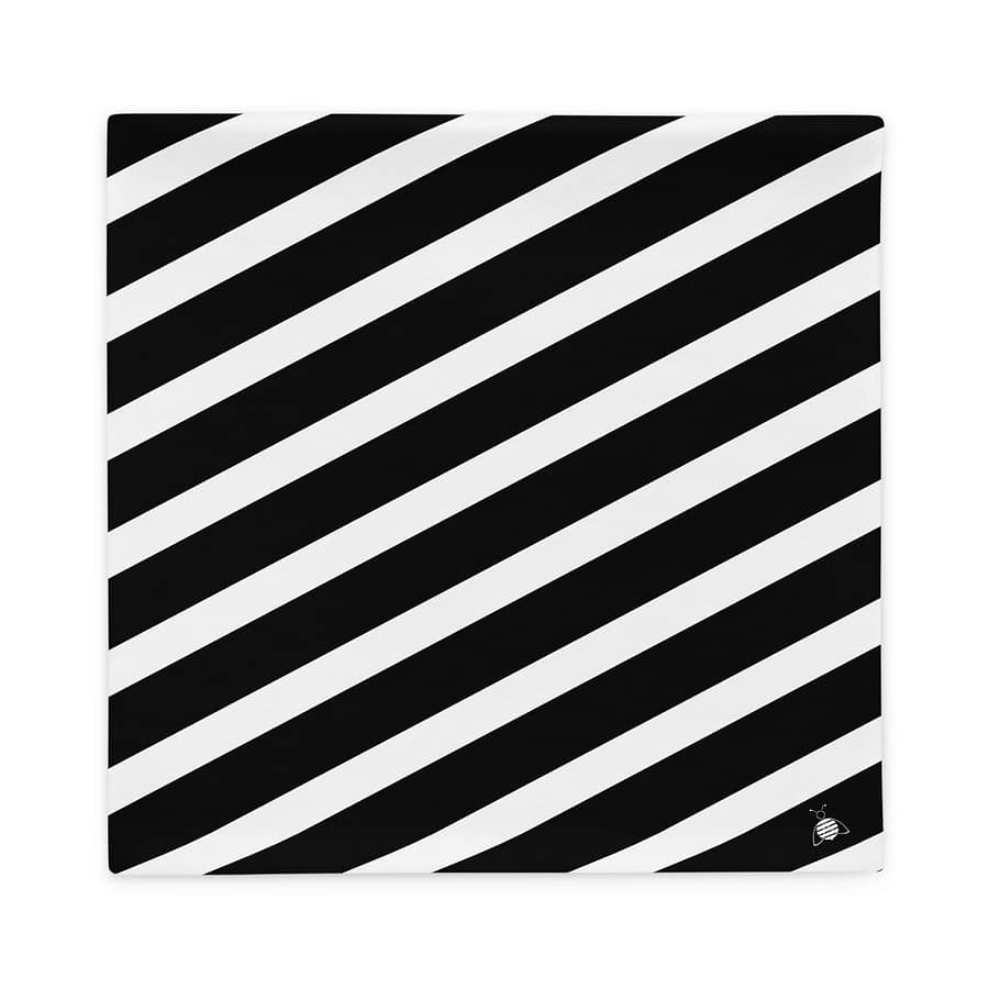 Couch pillow case "lines" high quality