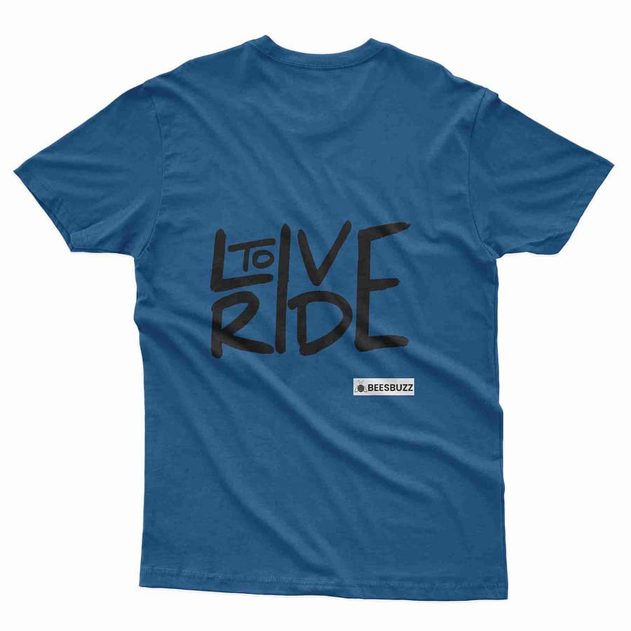 LIVE TO RIDE BLUE