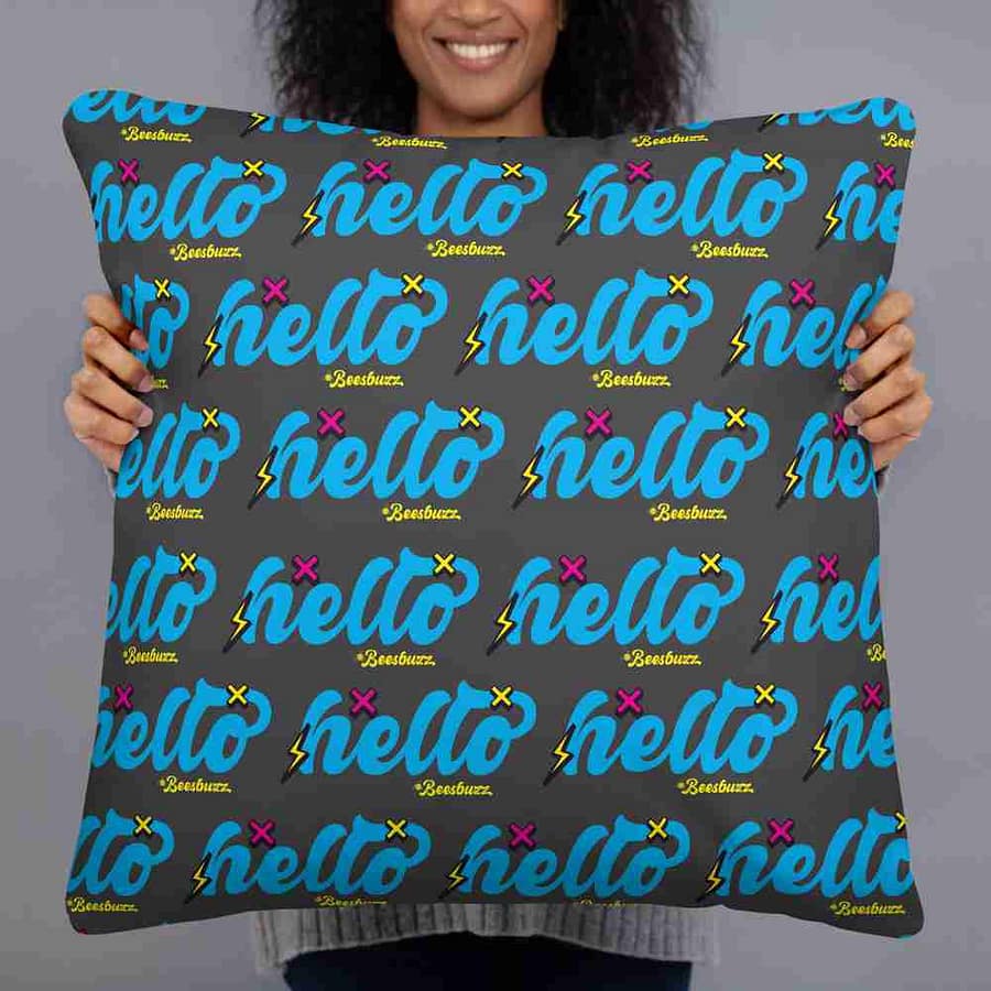 Couch Pillow "Hello" high quality