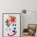 High quality poster Frida Kahlo A3 - design 3