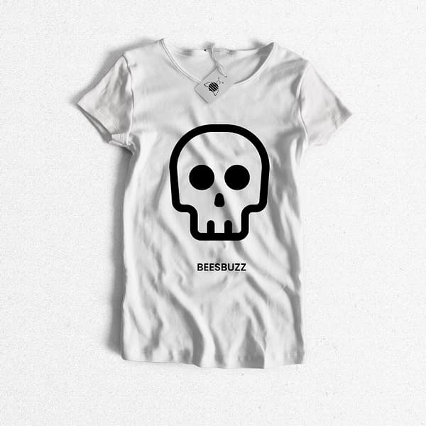 Skull T-shirt women high quality
