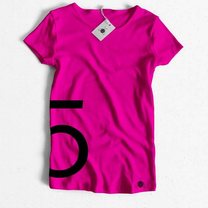 bC tshirt number 5 f